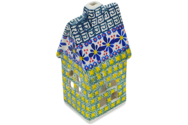 House Shaped Candle Holder 6"