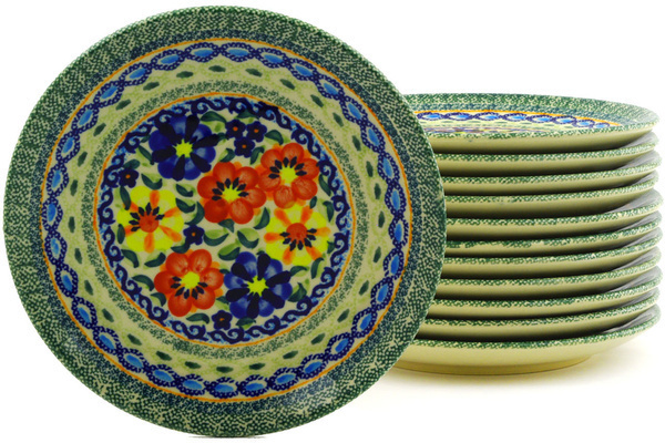 Set of 12 Plates 7"