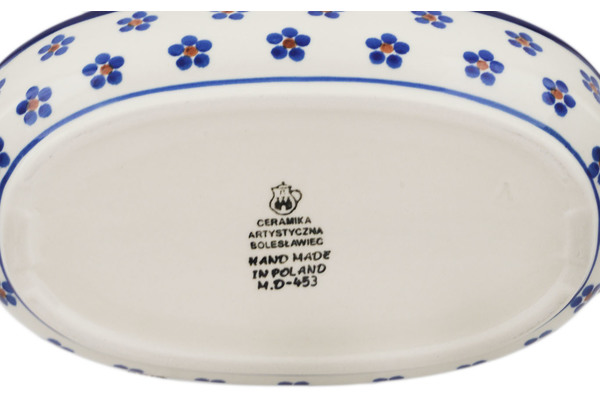 Oval Baker with Handles 9"