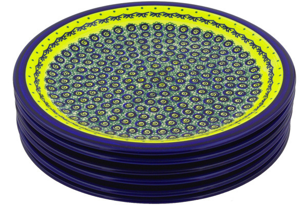 Set of 6 Plates 11"