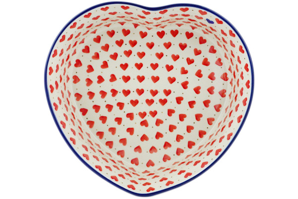 Heart Shaped Bowl 10"