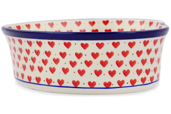Heart Shaped Bowl 10"