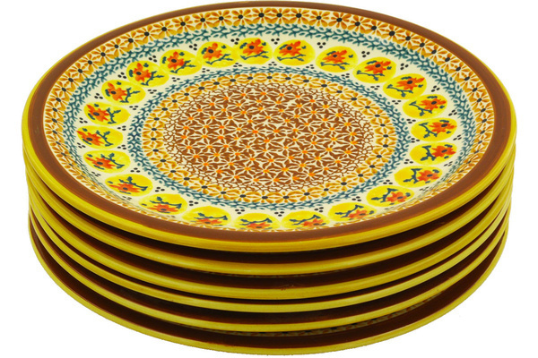 Set of 6 Plates 11"