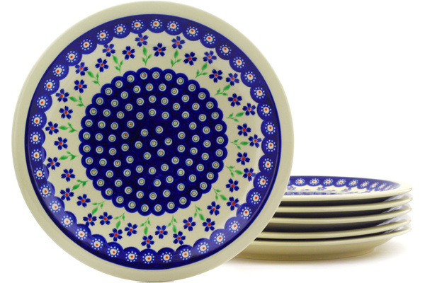 Set of 6 Plates 11"
