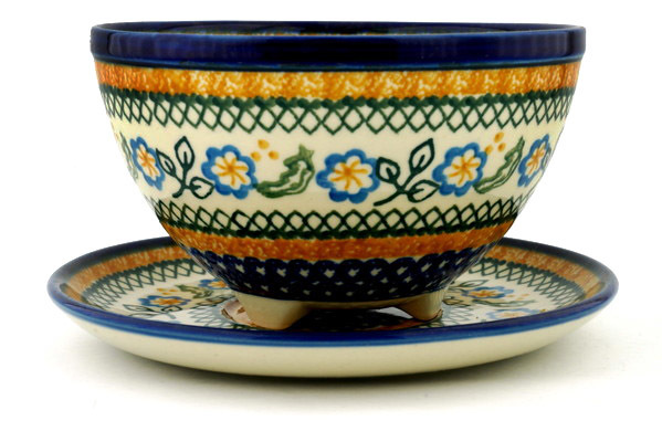 Colander with Plate 8"