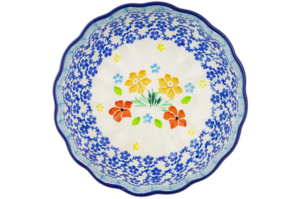 Scalloped Fluted Bowl 5"