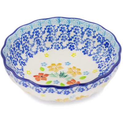 Scalloped Fluted Bowl 5"