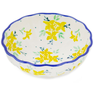 Scalloped Fluted Bowl 5"