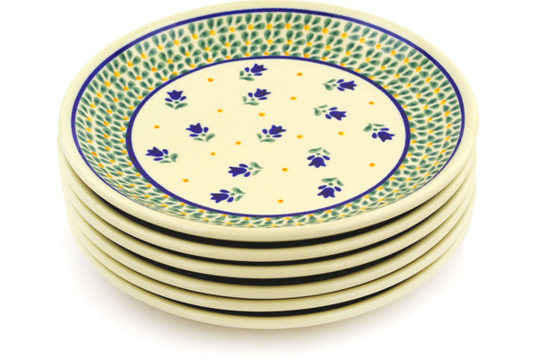 Set of 6 Plates 7"