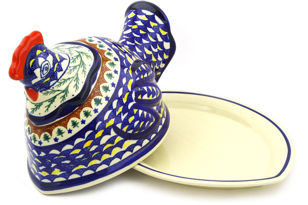 Dish with Hen Cover 14"