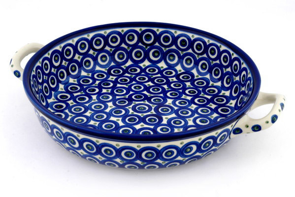 Round Baker with Handles 10-inch