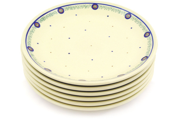 Set of 6 Plates 7"