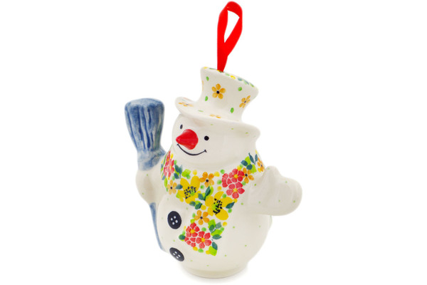 Snowman Ornament 5"