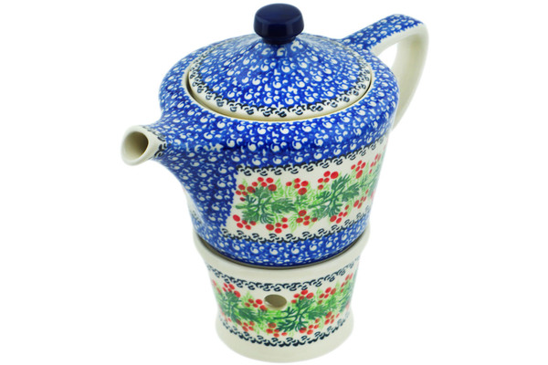 Tea or Coffee Pot with Heater 14 oz