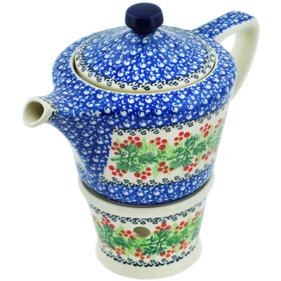 Tea or Coffee Pot with Heater 14 oz