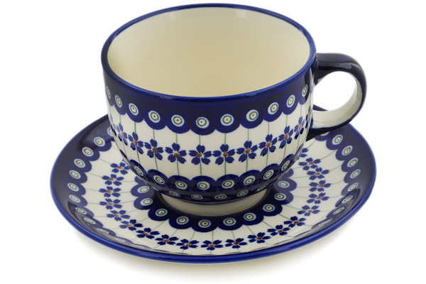 Cup with Saucer 18 oz