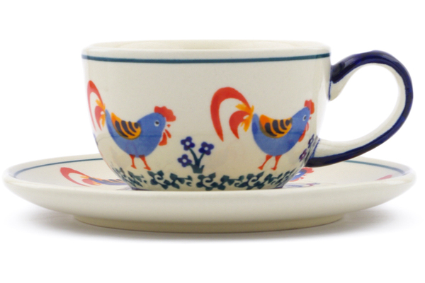 Cup with Saucer 8 oz