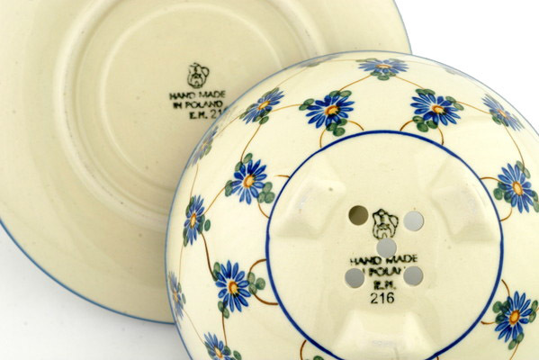 Colander with Plate 8"