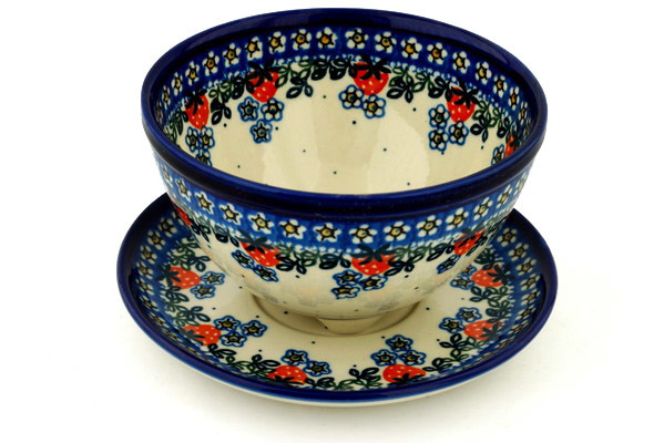 Colander with Plate 8"