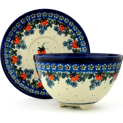 Colander with Plate 8"