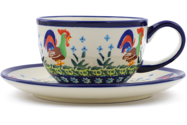 Cup with Saucer 8 oz
