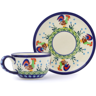 Cup with Saucer 8 oz