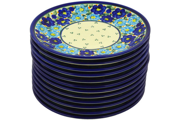 Set of 12 Plates 7"