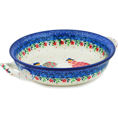 Round Baker with Handles 10"