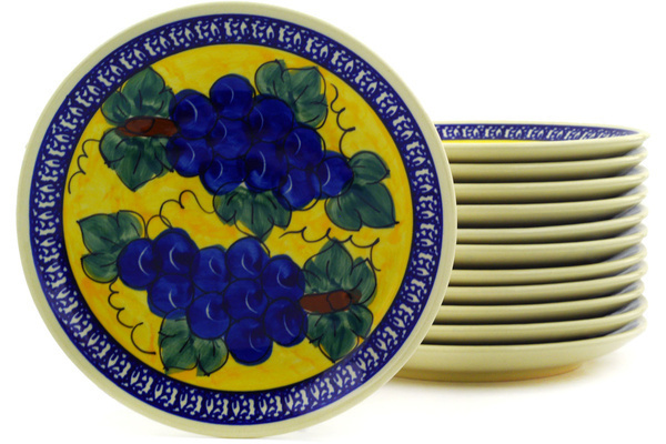 Set of 12 Plates 7"
