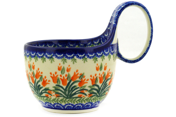 Bowl with Loop-Handle 6"