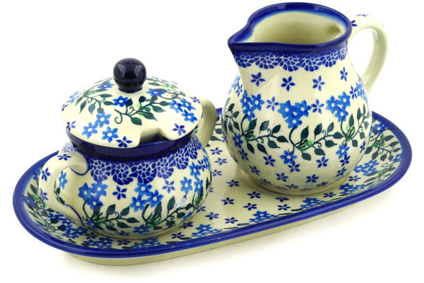 Sugar and Creamer Set 11"