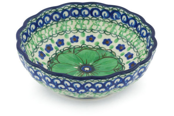 Scalloped Fluted Bowl 5"