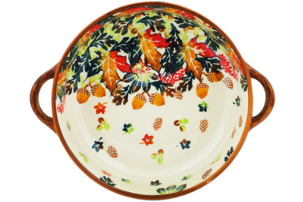 Round Baker with Handles 8"