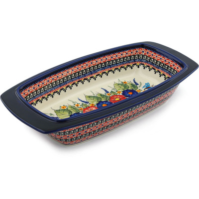 Rectangular Baker with Handles 14"