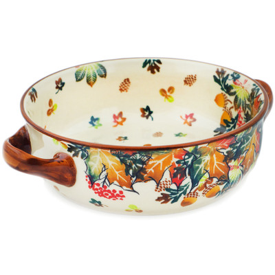 Round Baker with Handles 8"