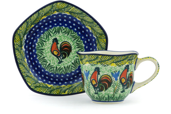 Cup with Saucer 8 oz