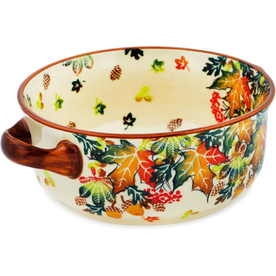 Round Baker with Handles 8"