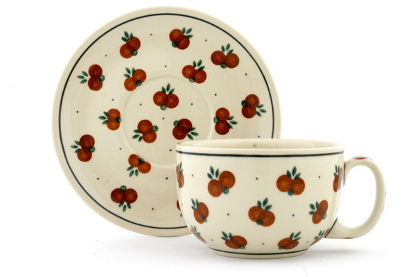 Cup with Saucer 13 oz