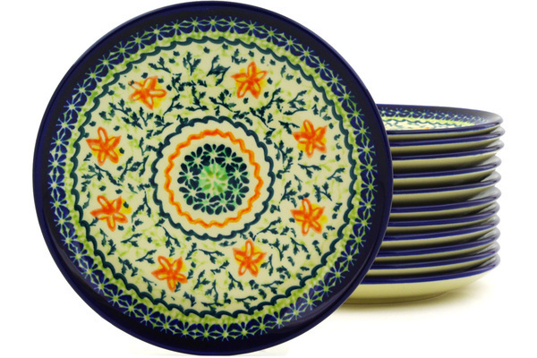 Set of 12 Plates 7"