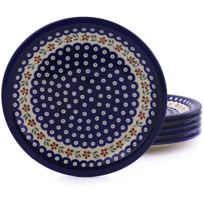 Set of 6 Plates 11"