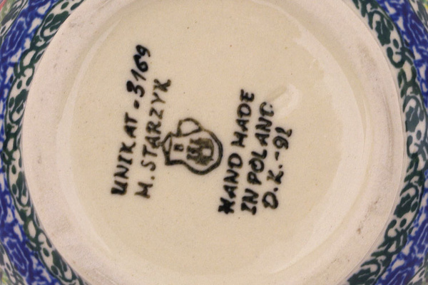 Bowl with Loop-Handle 6"