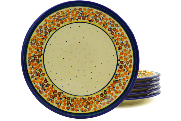 Set of 6 Plates 11"
