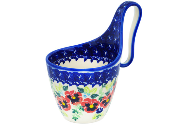 Bowl with Loop-Handle 7"