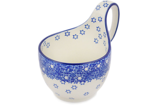 Bowl with Loop-Handle 6"