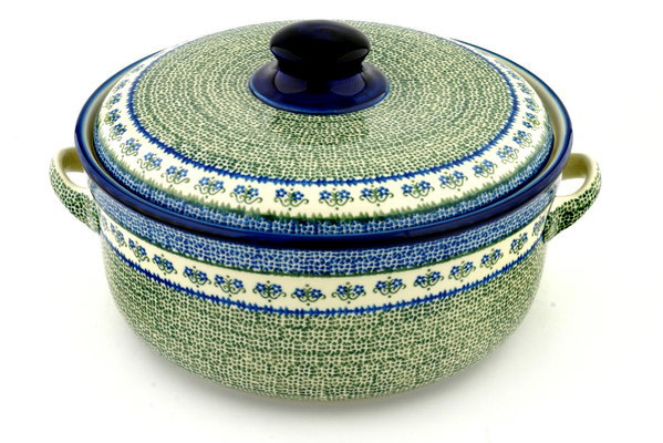 Baker with Cover with Handles 14"