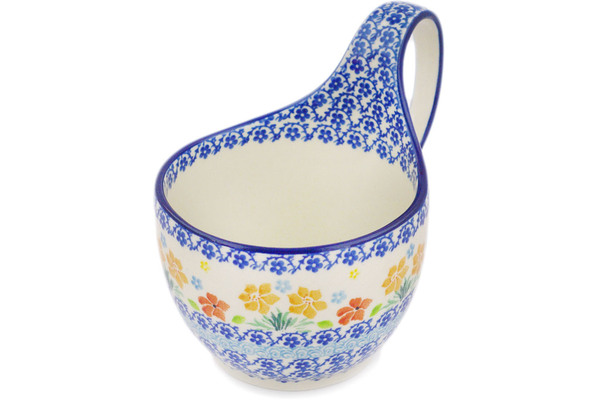 Bowl with Loop-Handle 6"