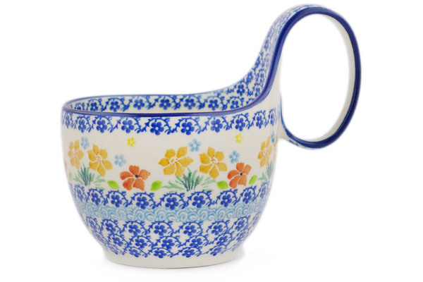 Bowl with Loop-Handle 6"