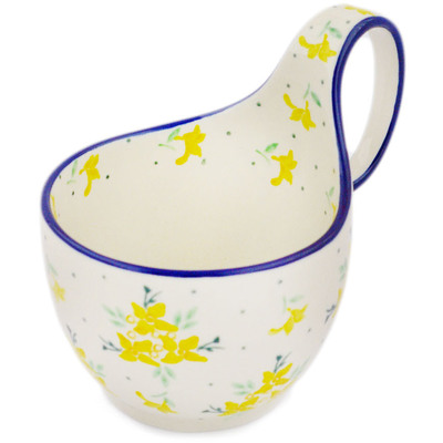 Bowl with Loop-Handle 6"