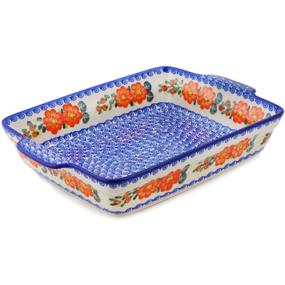 Rectangular Baker with Handles 15"