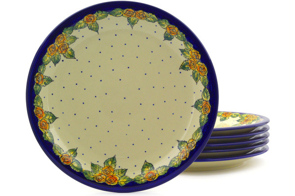 Set of 6 Plates 11"